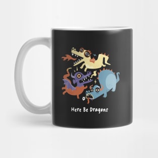 Here be Dragons - Programming Mug